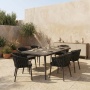 Conviva - Outdoor aluminium dining table